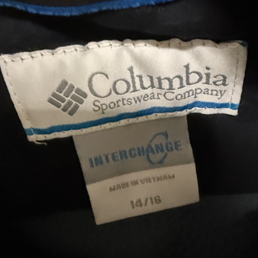 Columbia Navy and Black Windbreaker - Picture 2 of 9